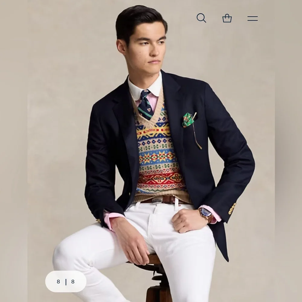 The Iconic Two-Button Blazer Polo Ralph Lauren